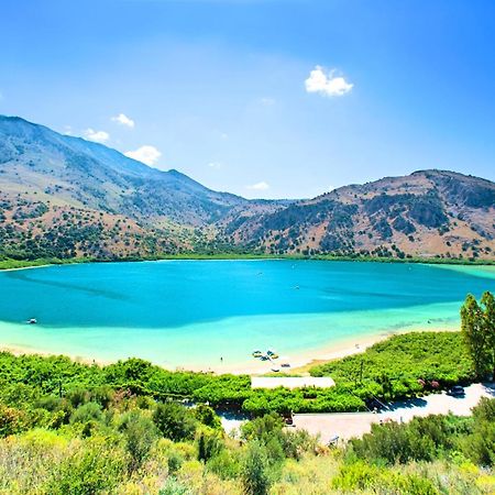 Minoas Villas Heated Pool Kournás Dış mekan fotoğraf