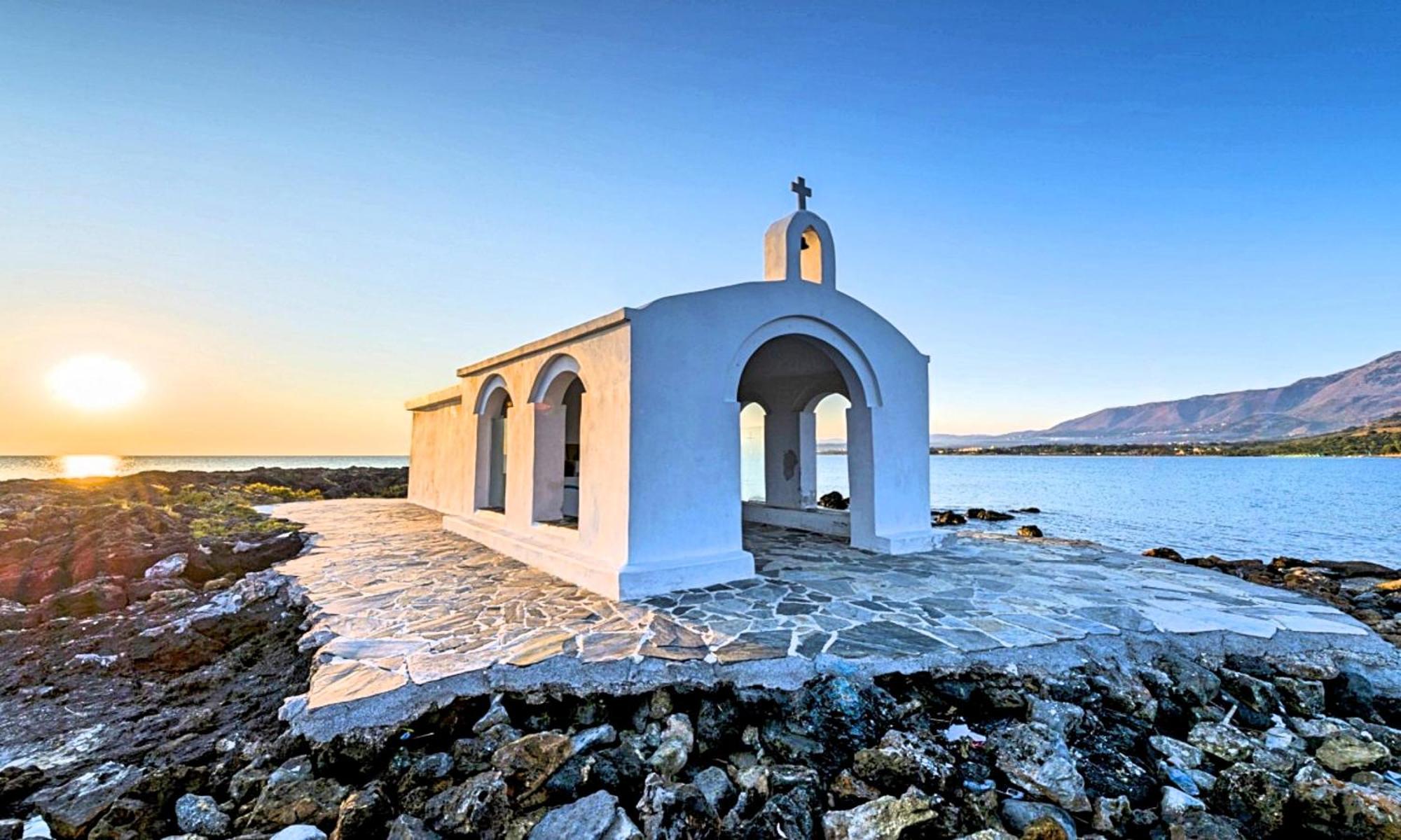 Minoas Villas Heated Pool Kournás Dış mekan fotoğraf