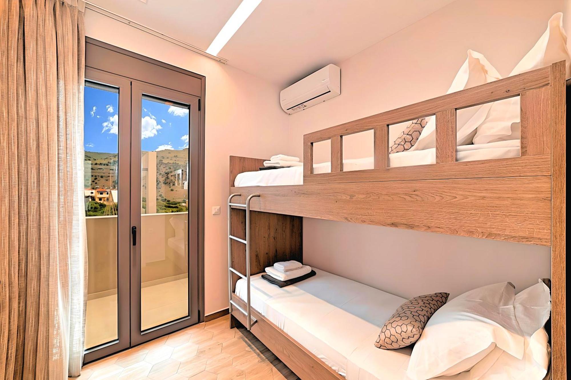 Minoas Villas Heated Pool Kournás Dış mekan fotoğraf